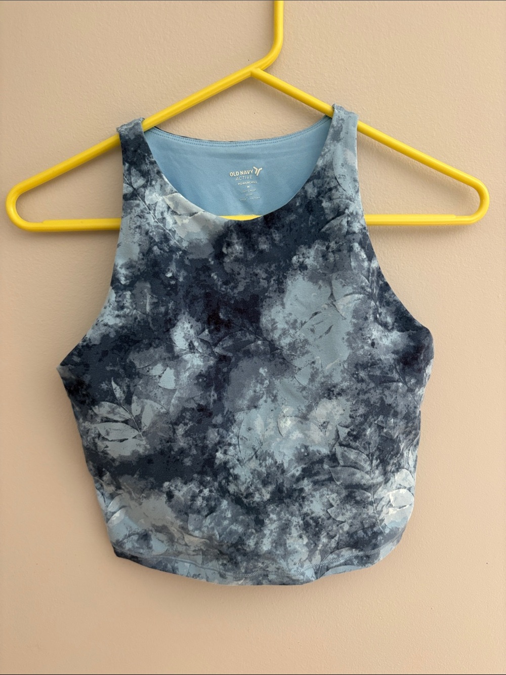 Old Navy Blue Tie-Dye Tank Top